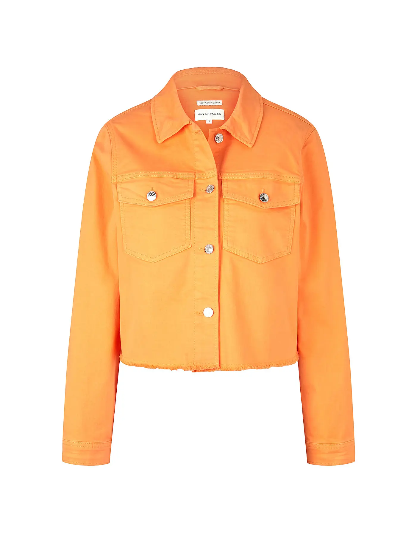 TOM TAILOR | Jeansjacke | orange